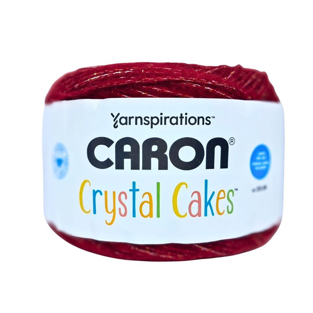 Caron Crystal Cakes – Claret | Self-Striping Yarn Cake | 240 g / 634 yds